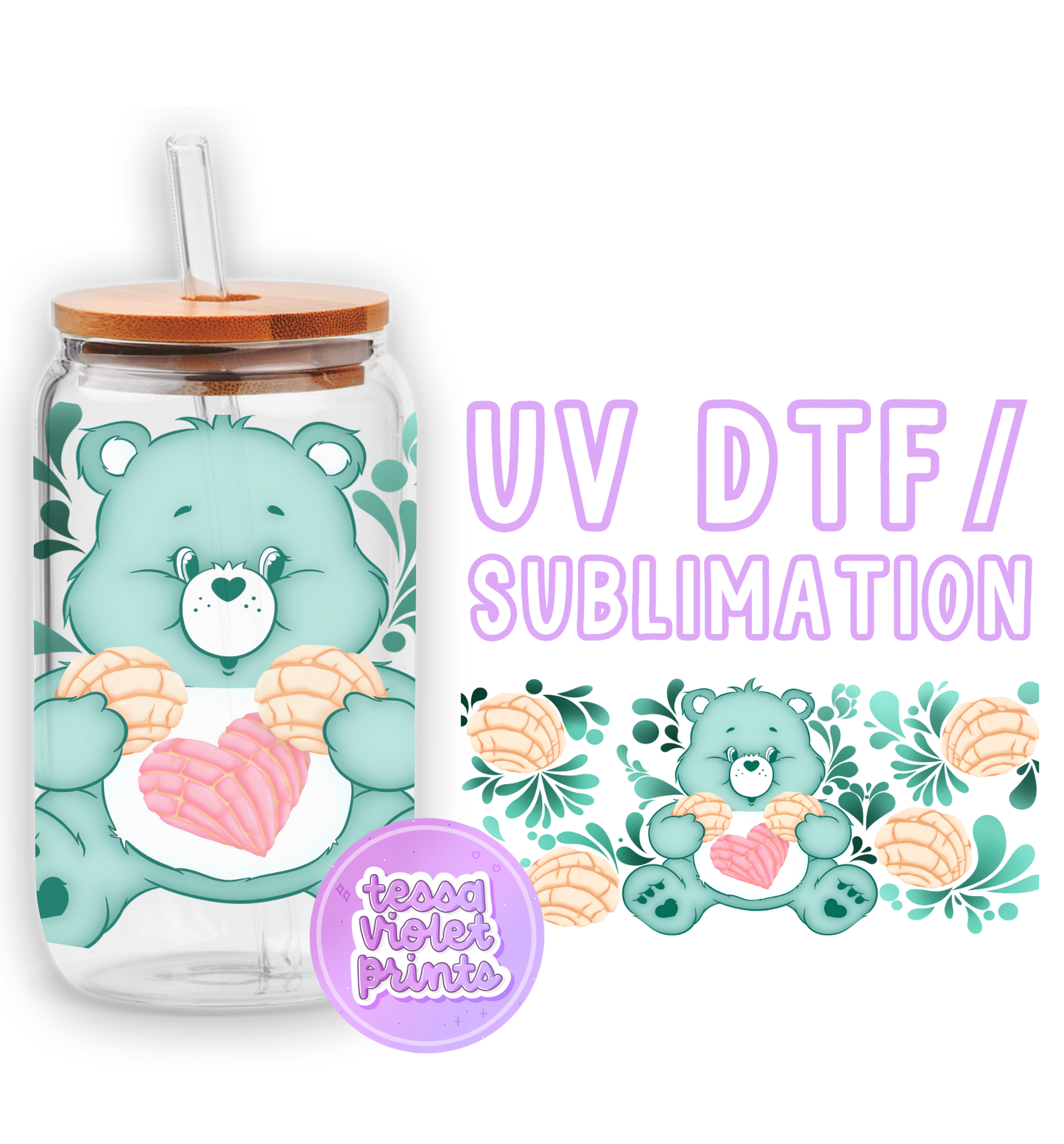 a picture of a bear with a heart in a jar