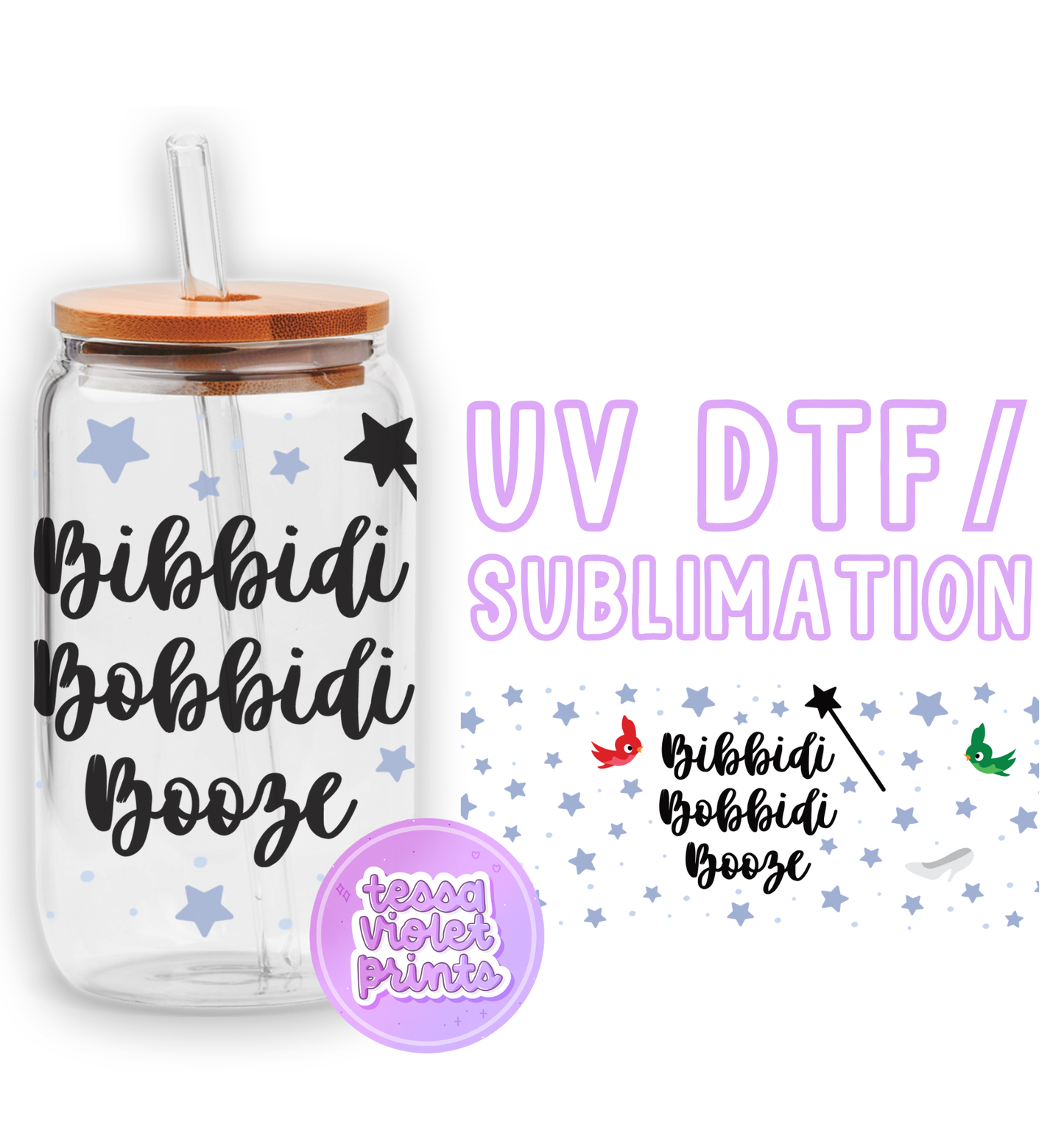 a glass jar with a lid and a straw in it