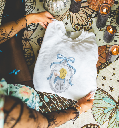 P1 - Elsa Coquette Embroidered Crewneck