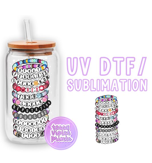 T1 Transfer #1640 | UV DTF or Sublimation