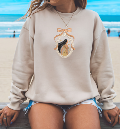 P1 - Coquette Embroidered Crewneck