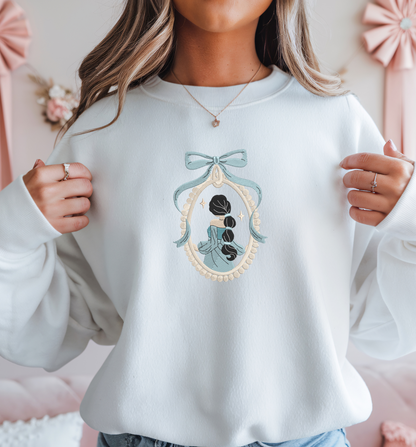 P1 - Coquette Embroidered Crewneck