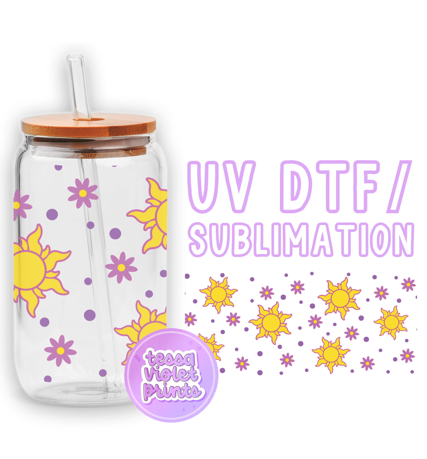 a glass jar with a straw and a straw in it